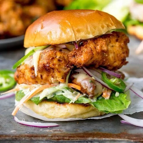 Chicken Fried Burger
