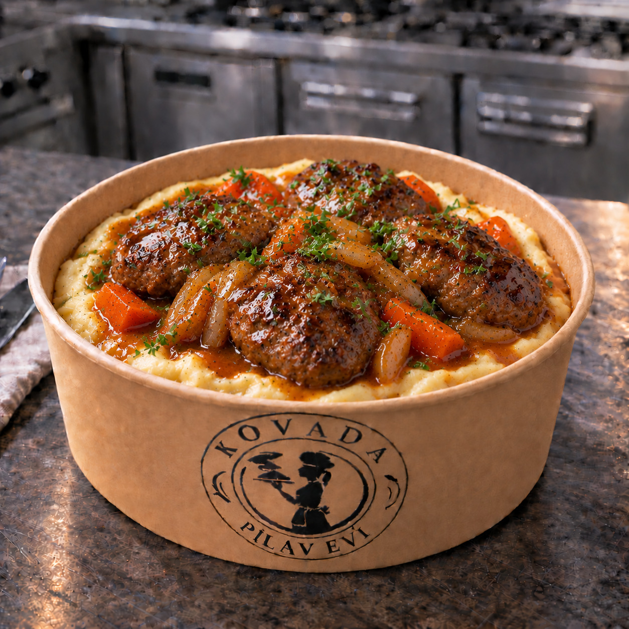 Püreli Rosto Köfte (250 Gr)