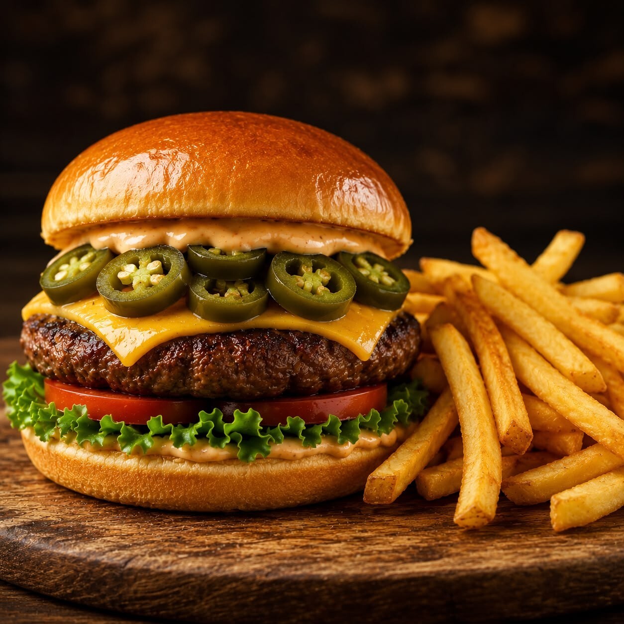 Çıtır Jalapenolu Burger