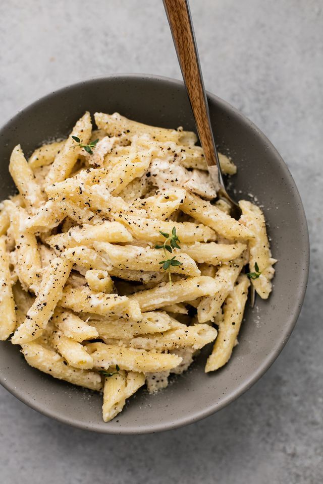 Kremalı Tavuklu Penne