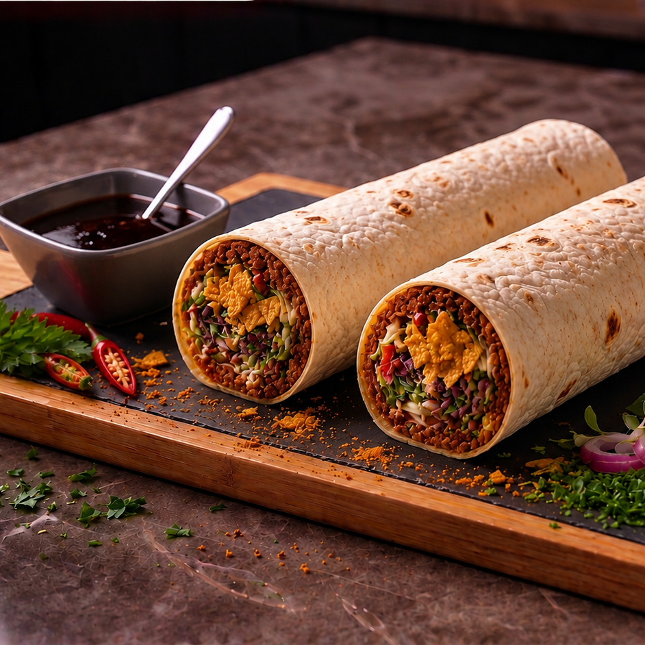 Doritoslu Double Çiğköfte Dürüm (150 gr)