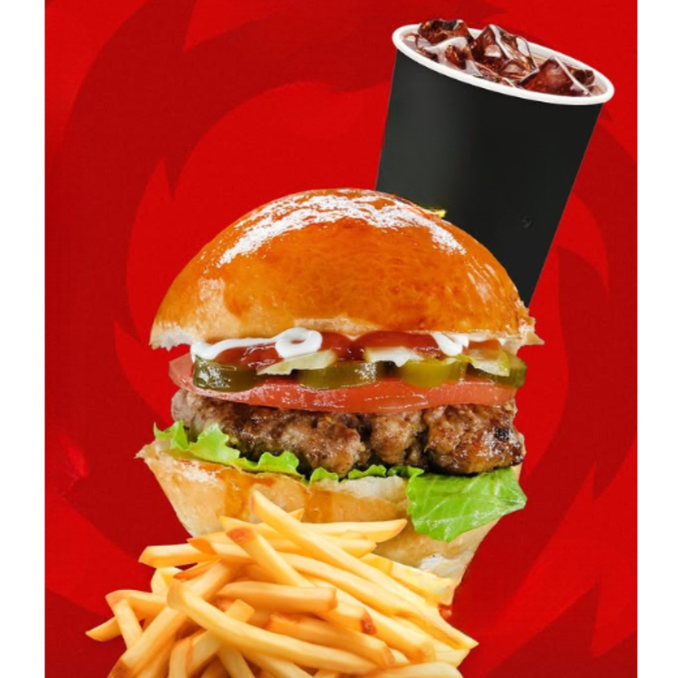 Yandım Burger Menü