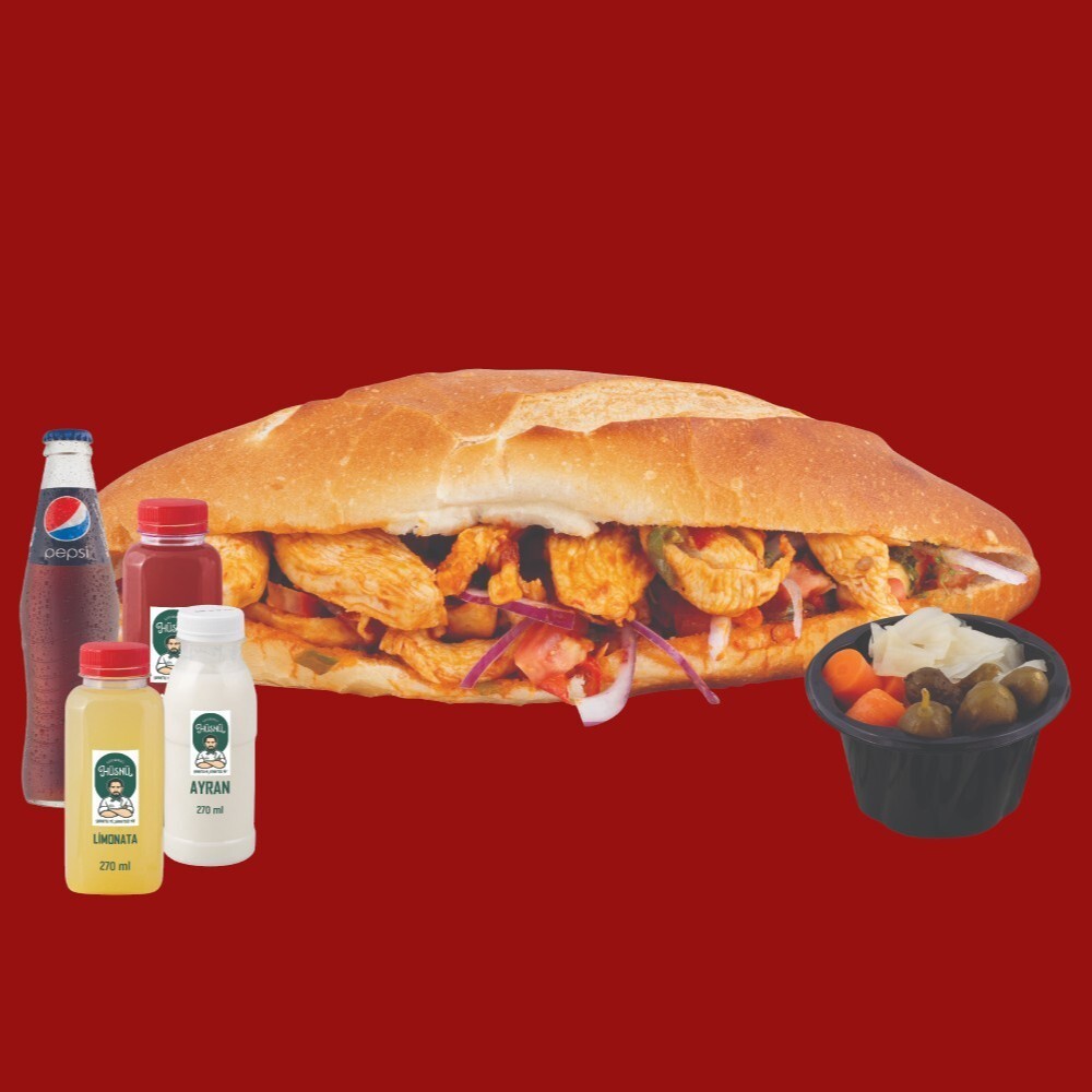 Ekmek Arası Tavuk Menü