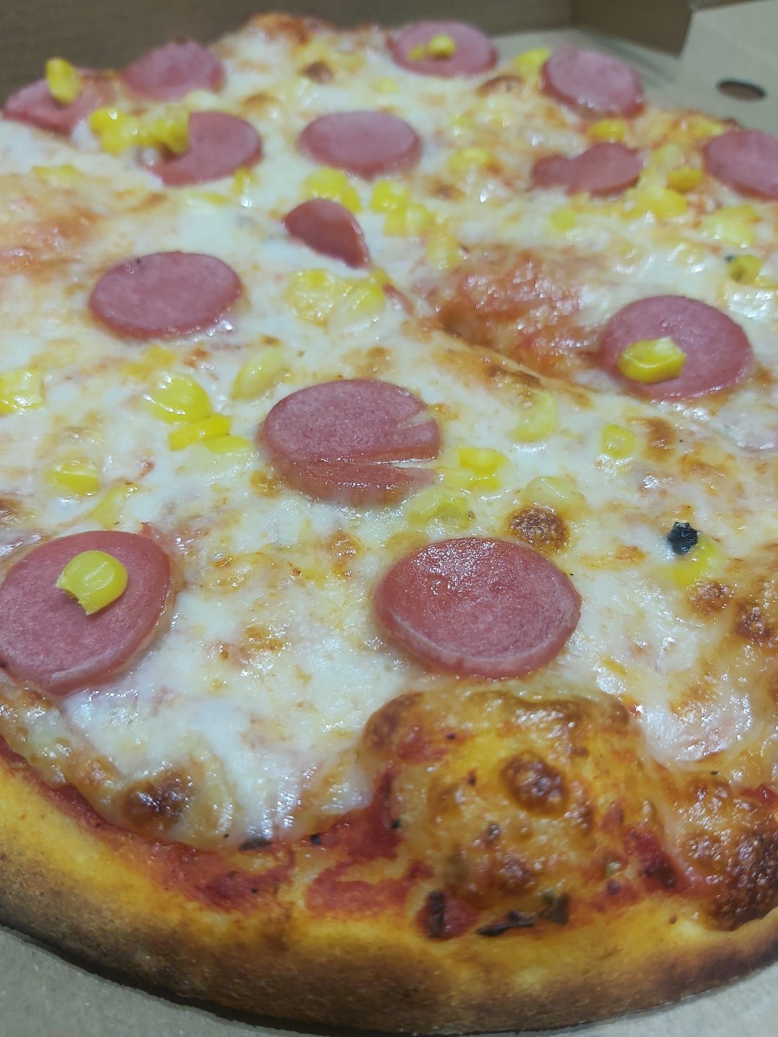 Sosisli pizza (küçük)