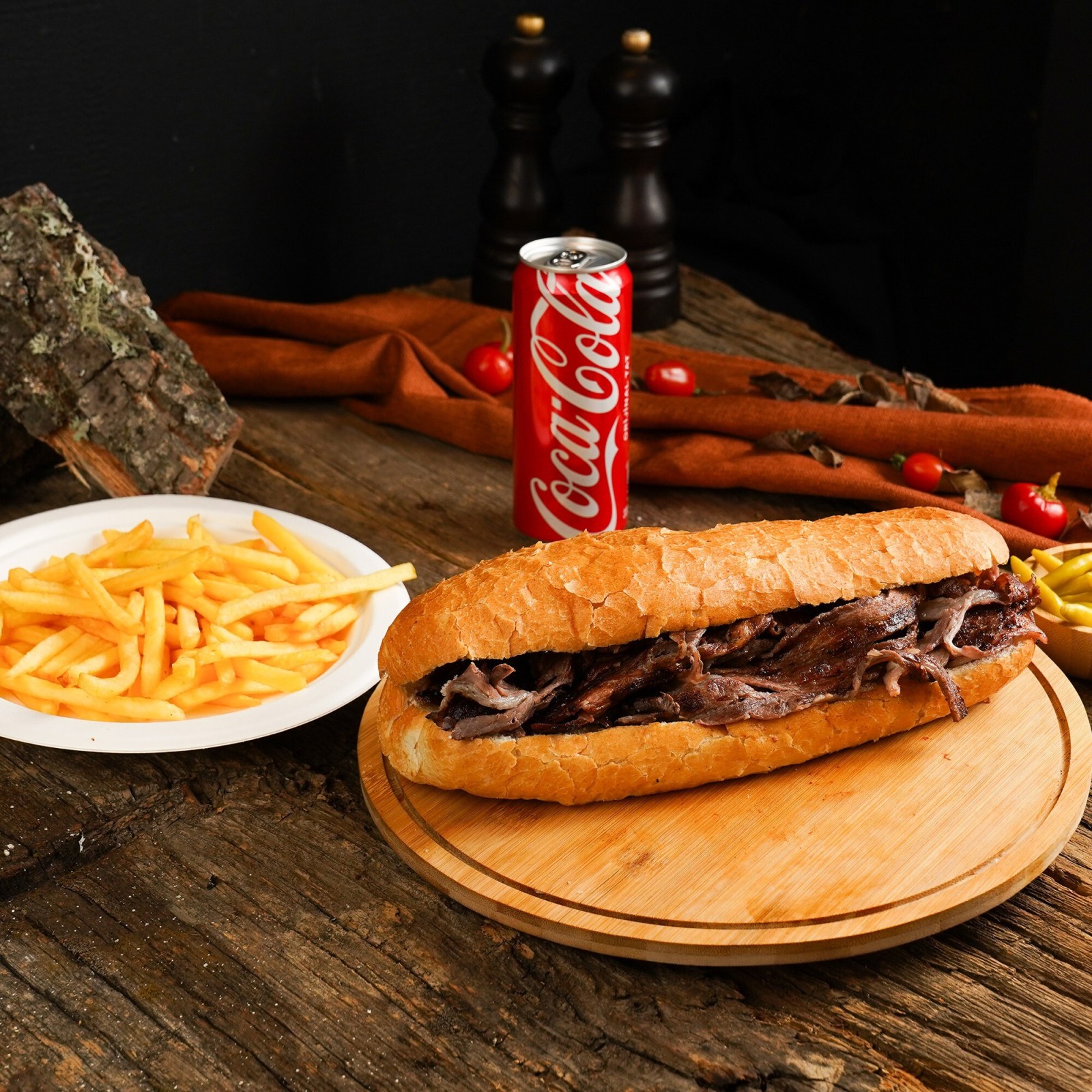 Ekmek Arası Et Döner Menü