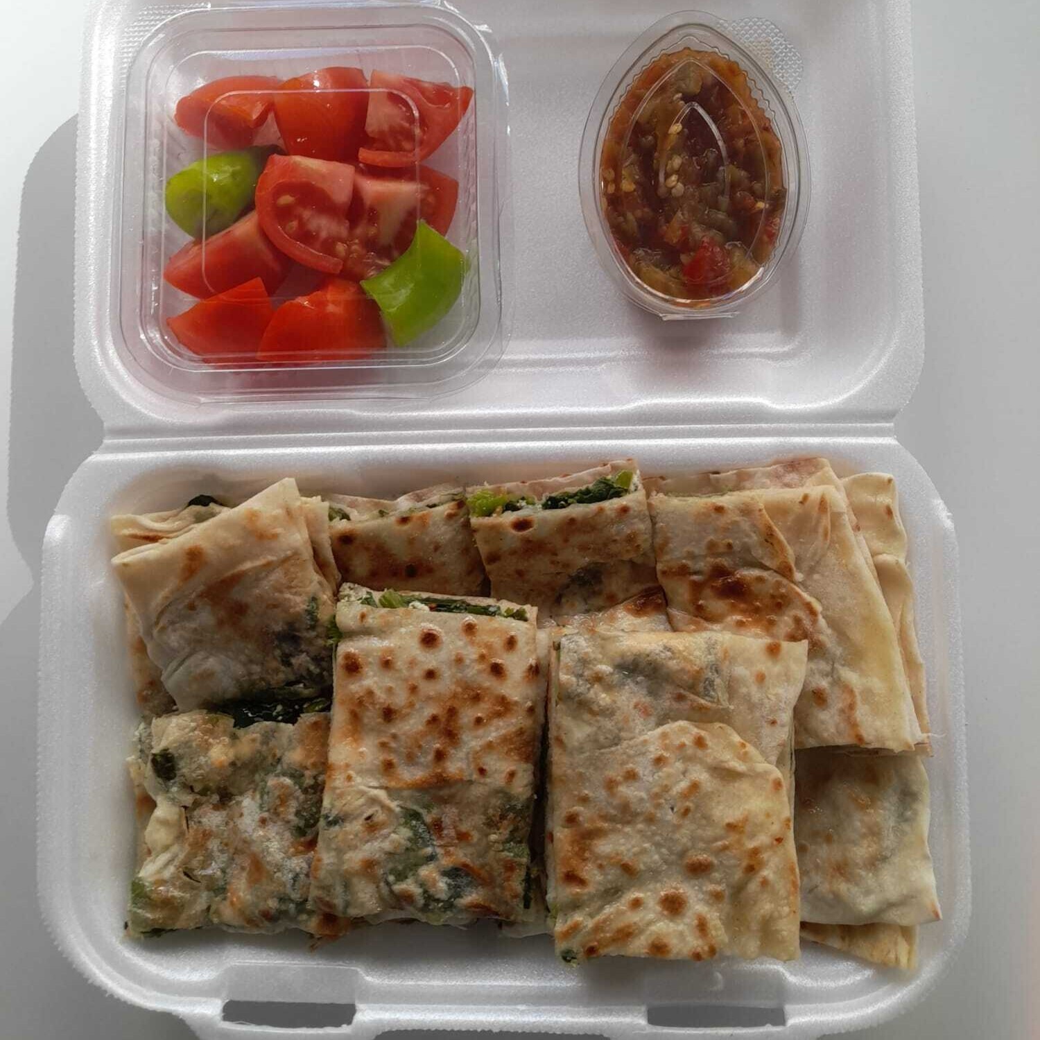 Ispanaklı Peynirli Gözleme