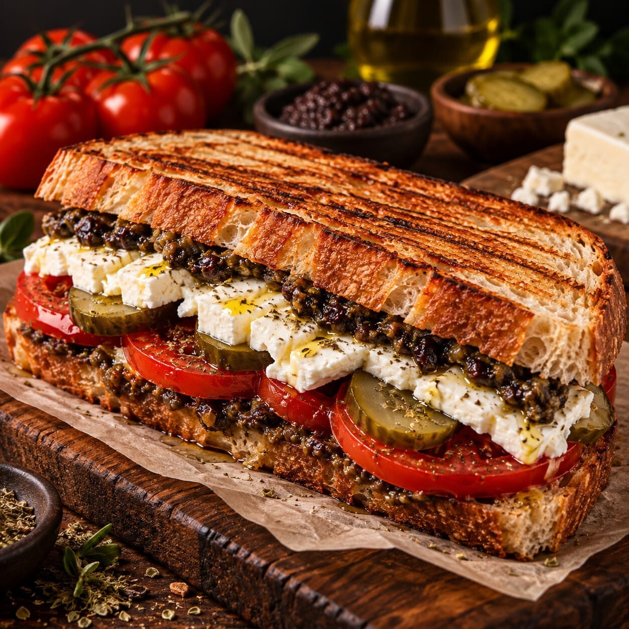 Black and White Tost