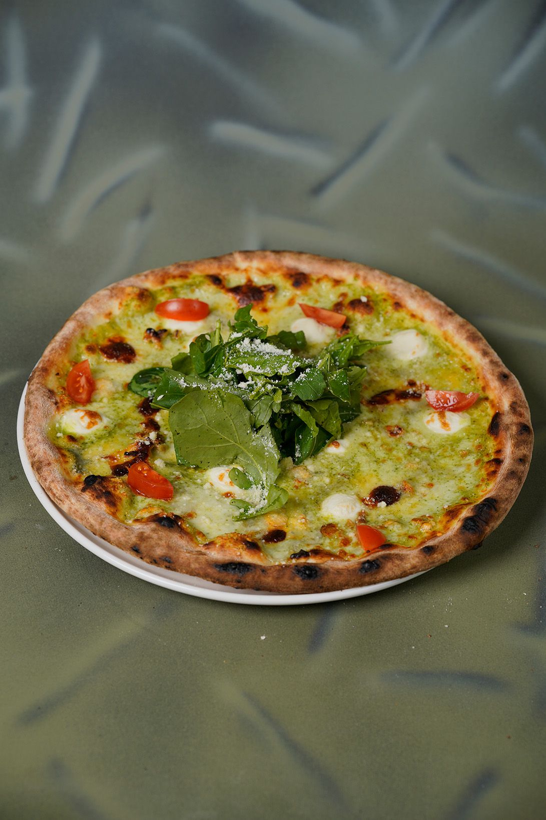 Pesto Quattro Four Maggi Pizza