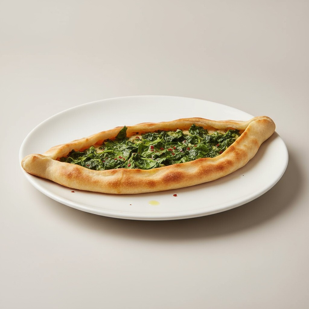 Ispanaklı Pide