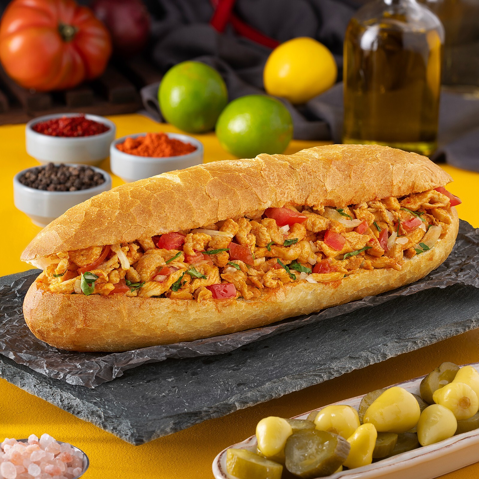 Somun Ekmek Arası Tavuk Tantuni