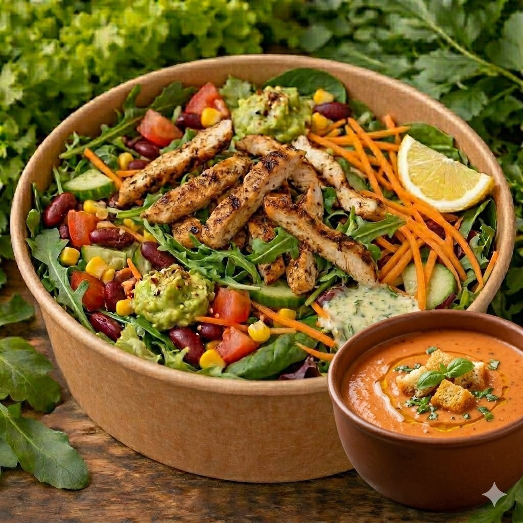 🥗🥗Salata & Çorba Menü🥣🥣