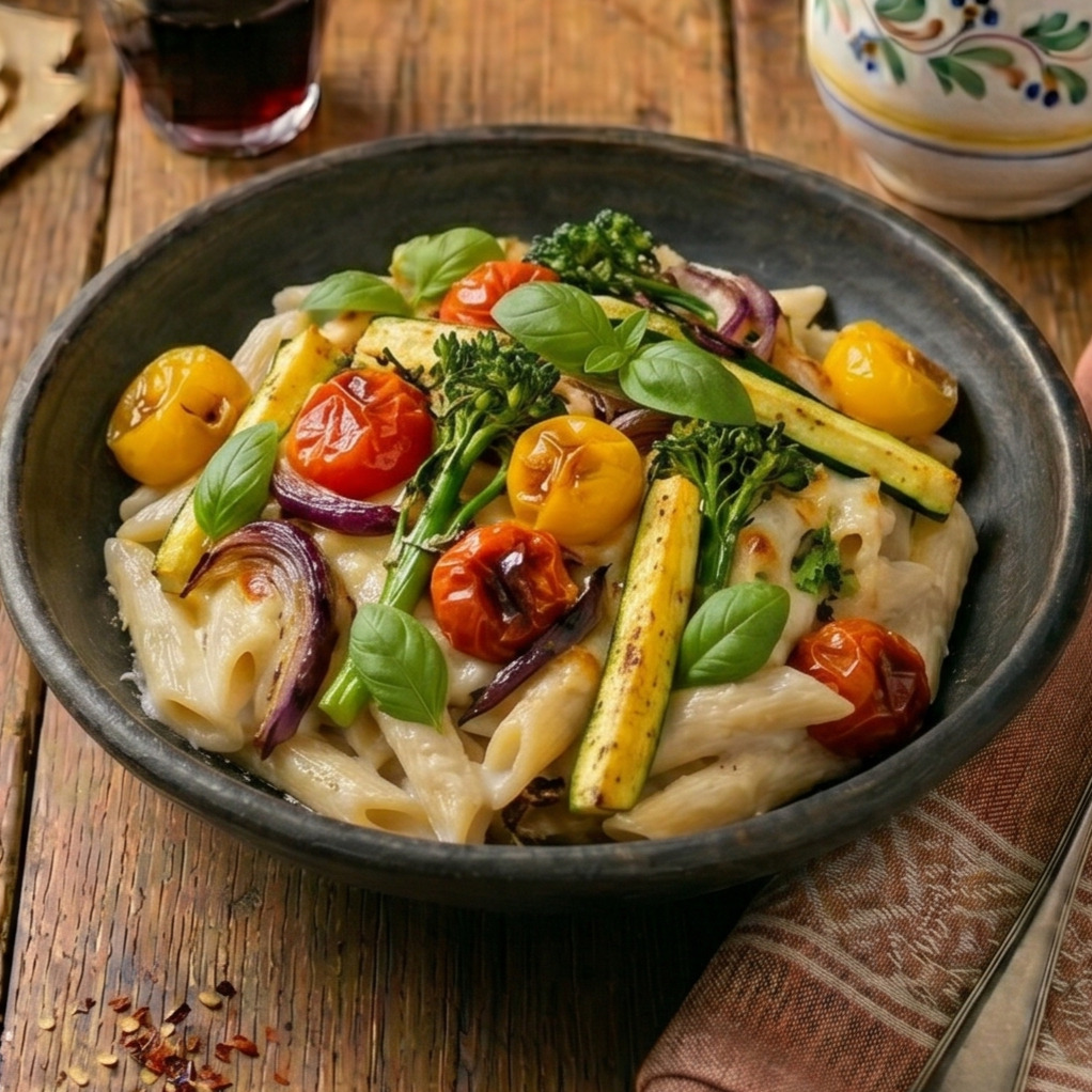 Kremalı Sebzeli