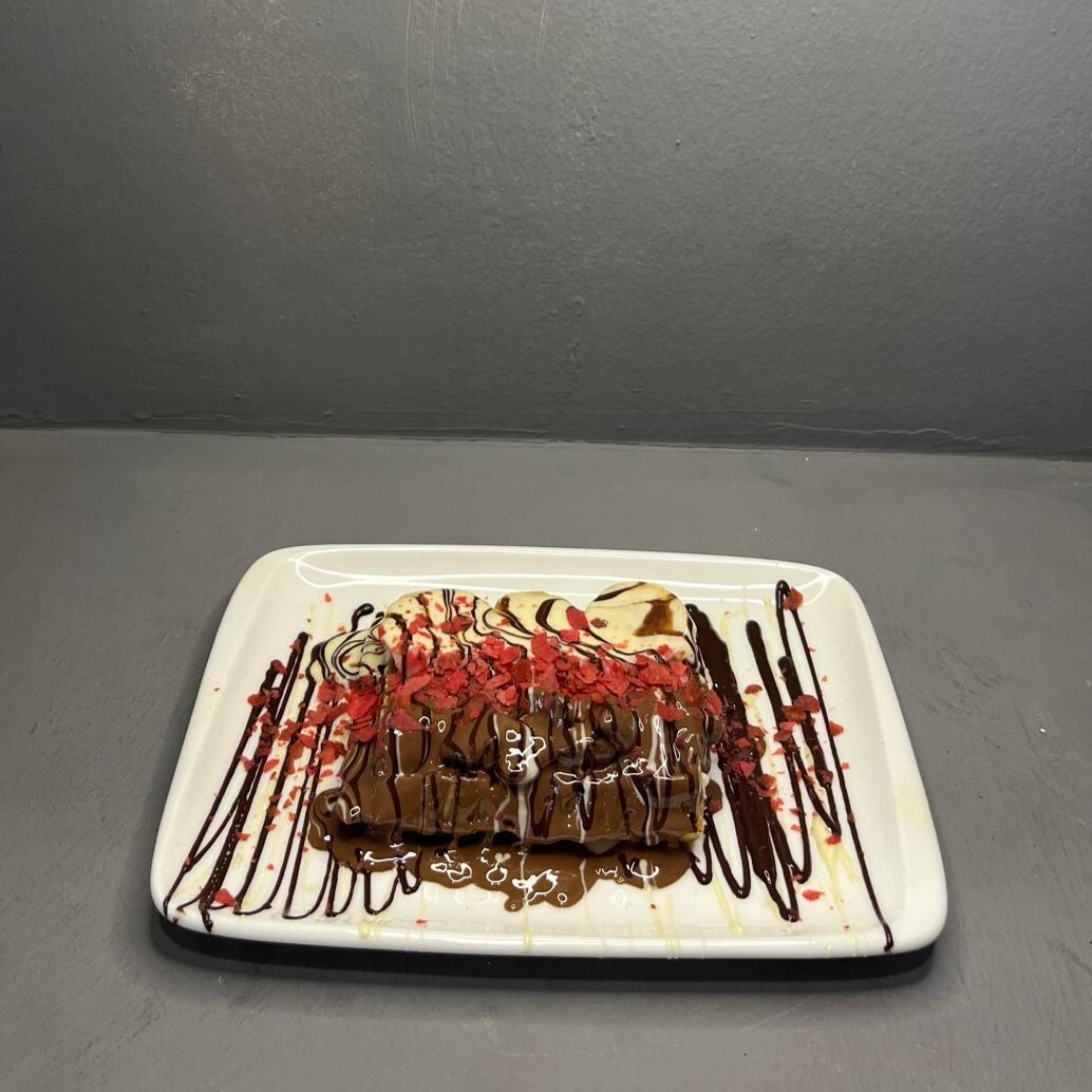 Wish Frambuazlı Waffle (Yarım)