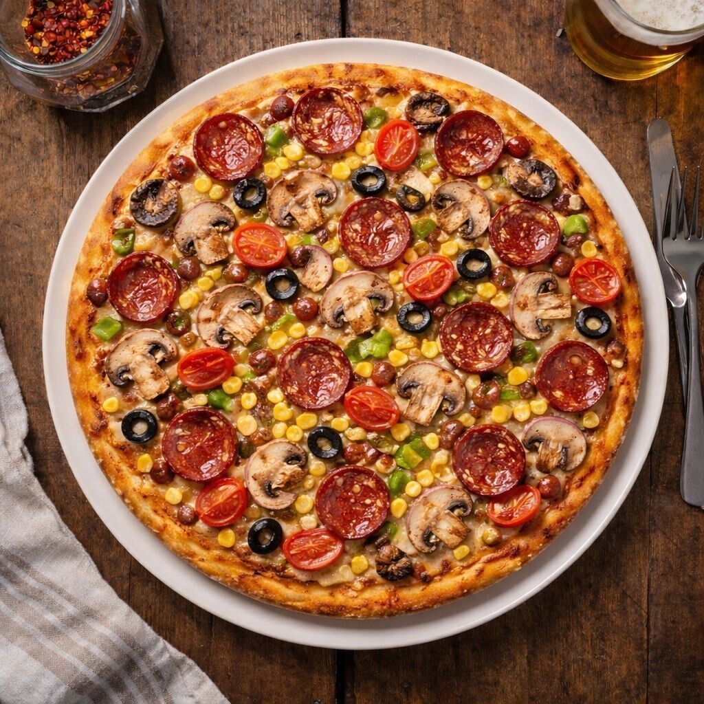 Bahçeden Pizza (Büyük)