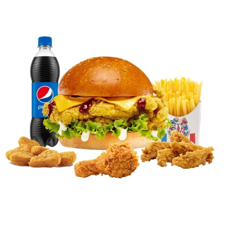 Super Big Chicken Mix Menü