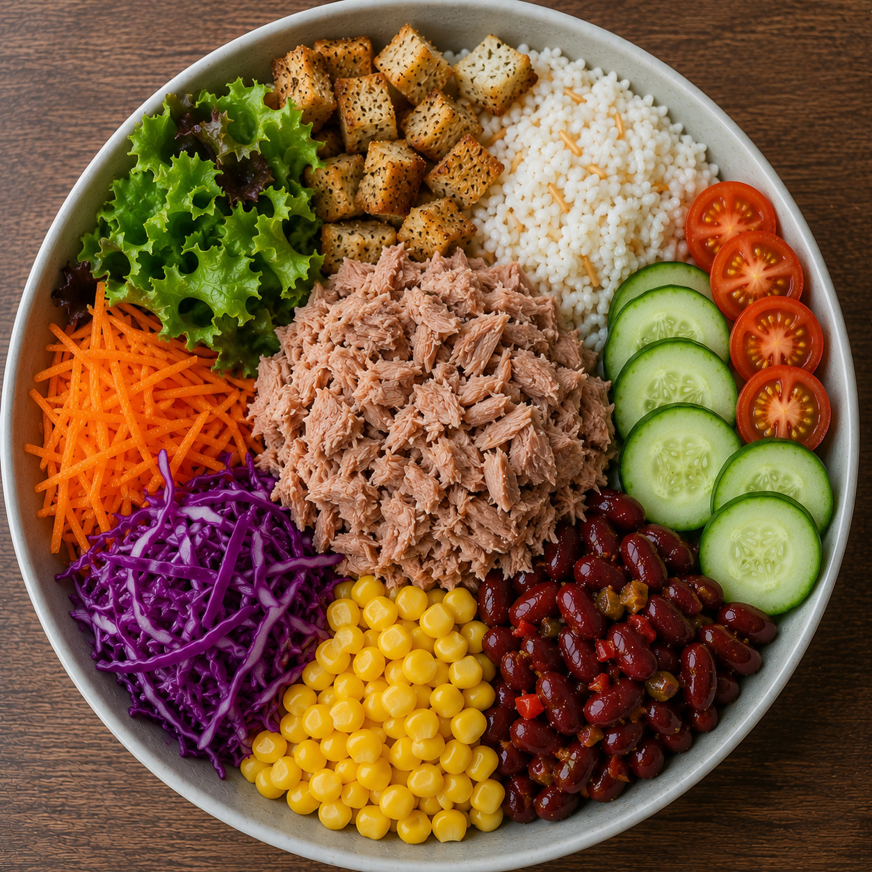 Ton Balıklı Bowl