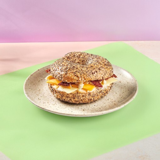 4 Peynirli Bagel Sandviç