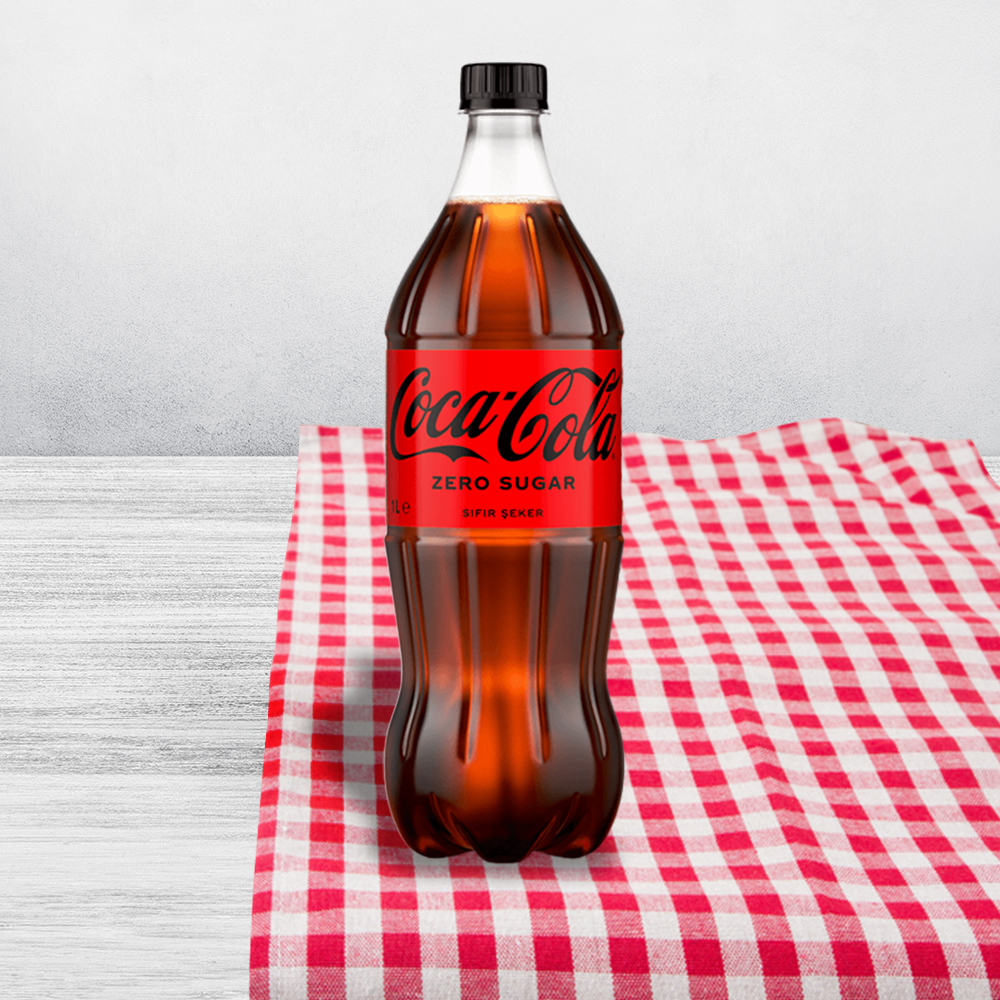 Coca-Cola Şekersiz (1 L.)