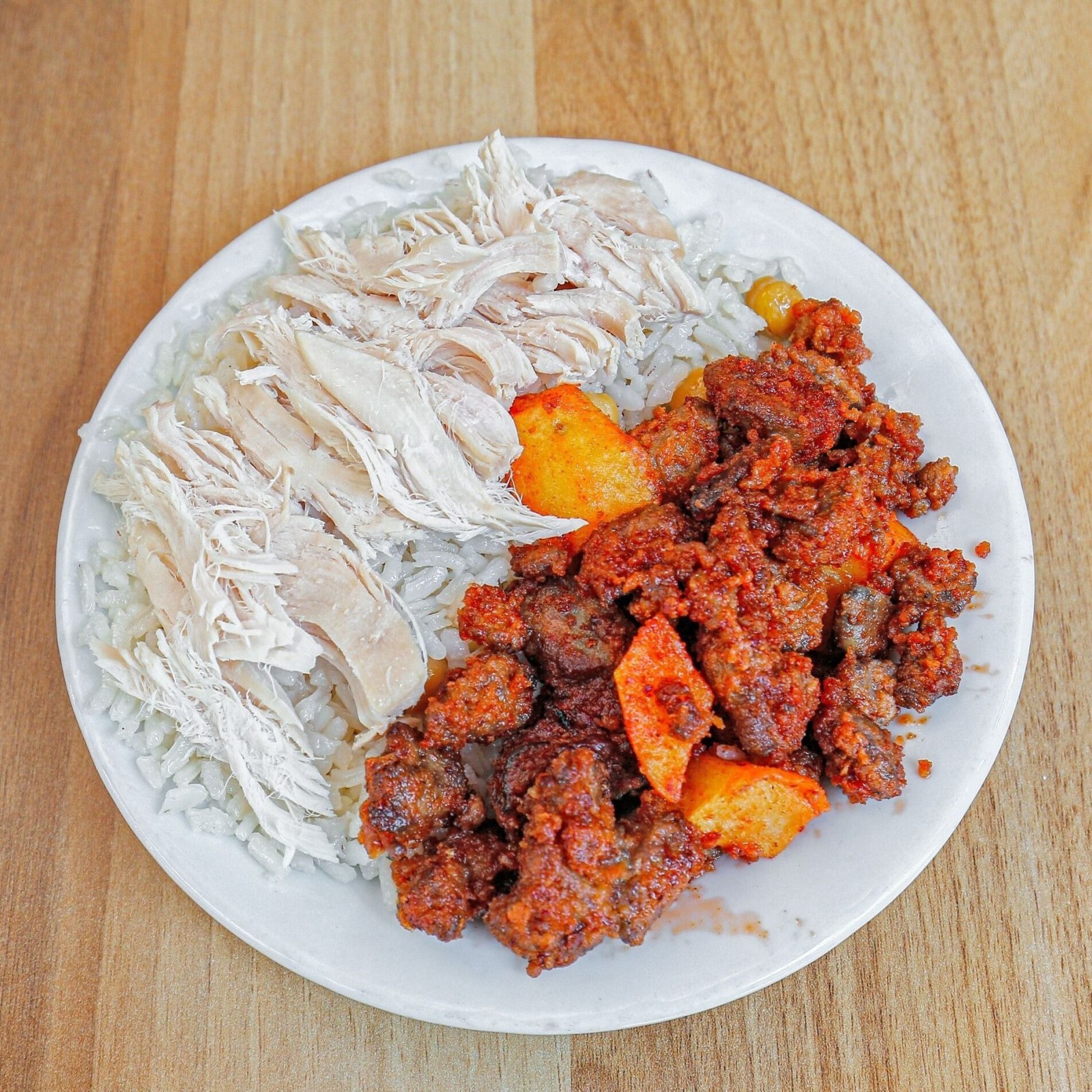 Tavuklu Ciğerli Pilav