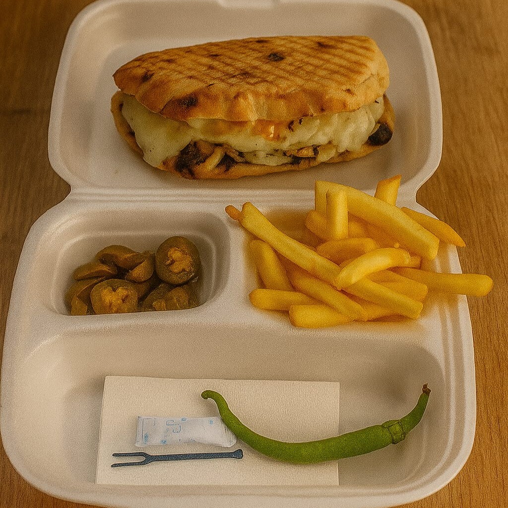 Gobit Ekmeğe Muhteşem Üçlü Tost