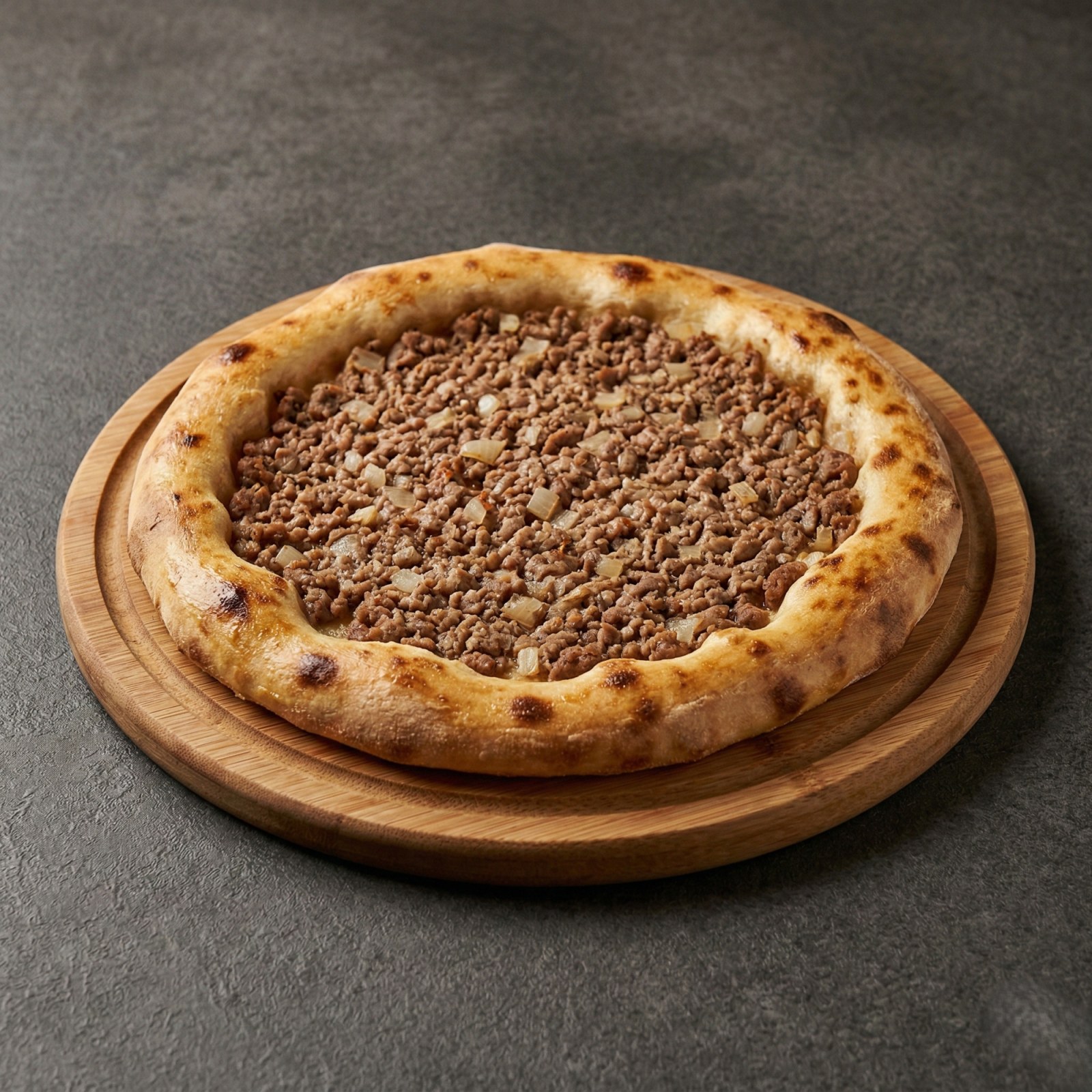 Yuvarlak Kıymalı Pide