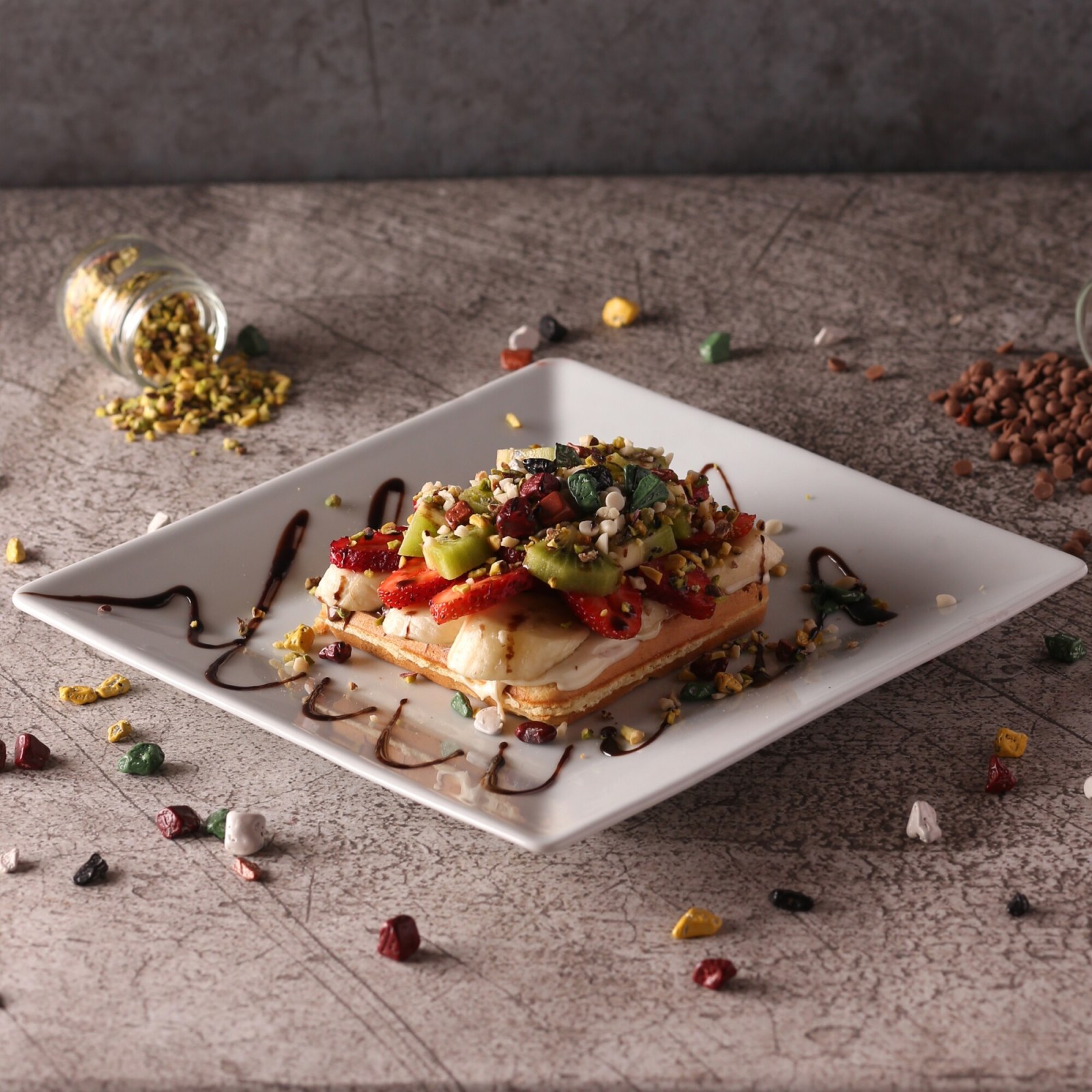 Kare Special Waffle (Yarım)