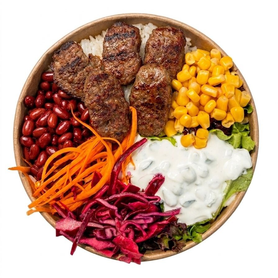 Izgara Köfteli Bowl