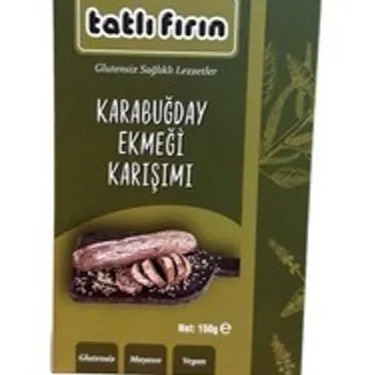 Tatlı Fırın Karabuğday Ekmeği Karışımı (Glütensiz & Mayasız)