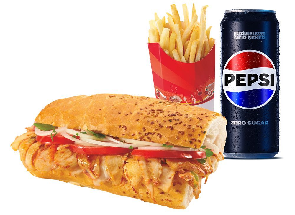 Tavuk Döner (100 gr.) Menü