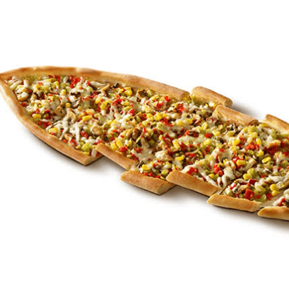 Kaşarlı Sebzeli Pide