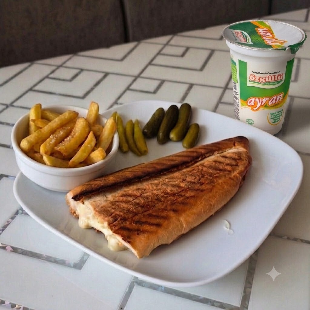 Kaşarlı Tost Menü 2
