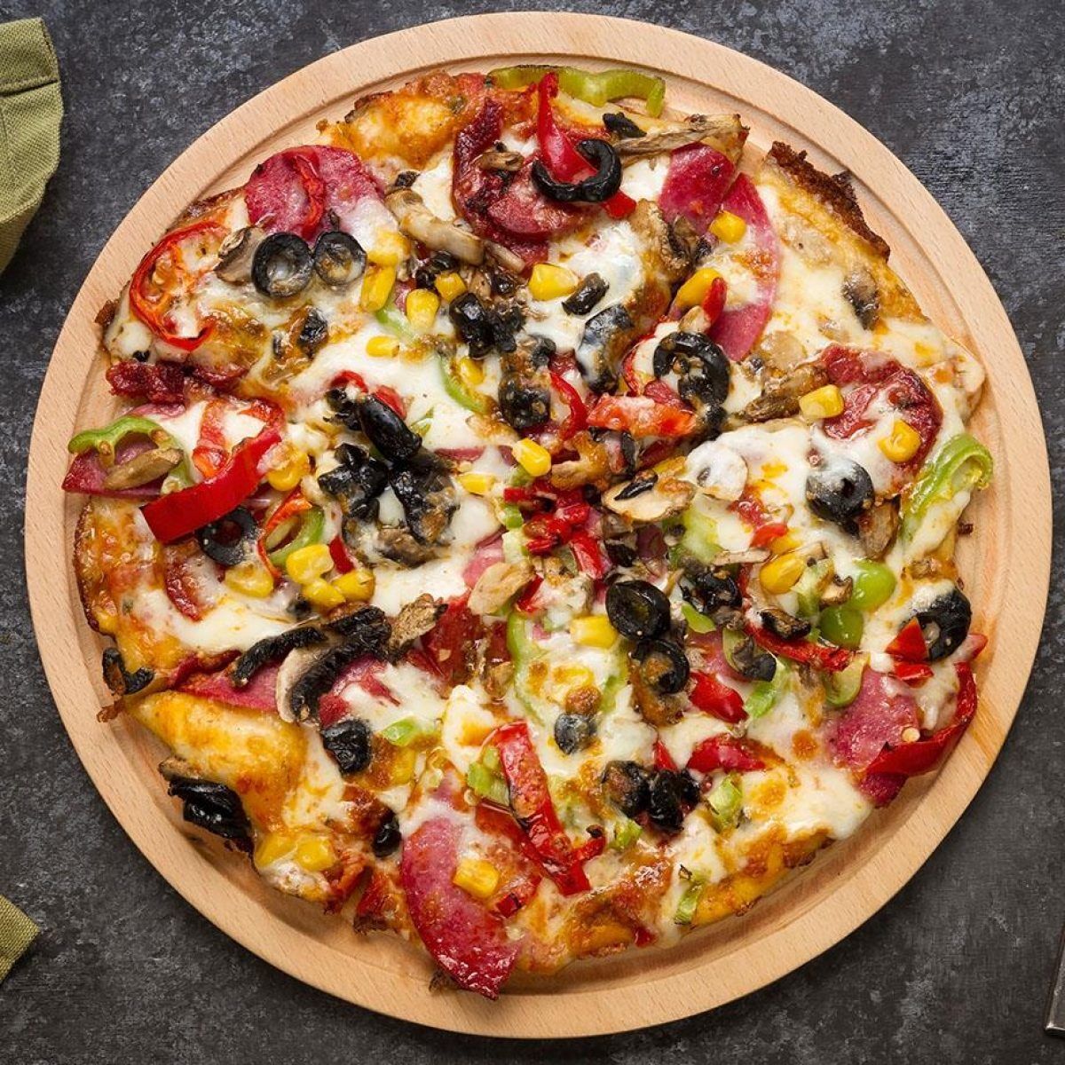 Karışık Pizza Orta Boy