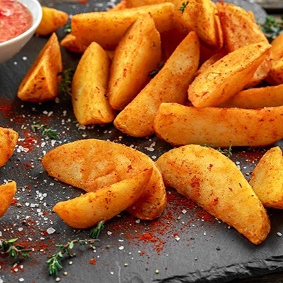 Elma Dilim Patates Kızartması