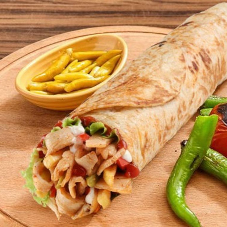 Hatay Usulü Tavuk Döner Dürüm