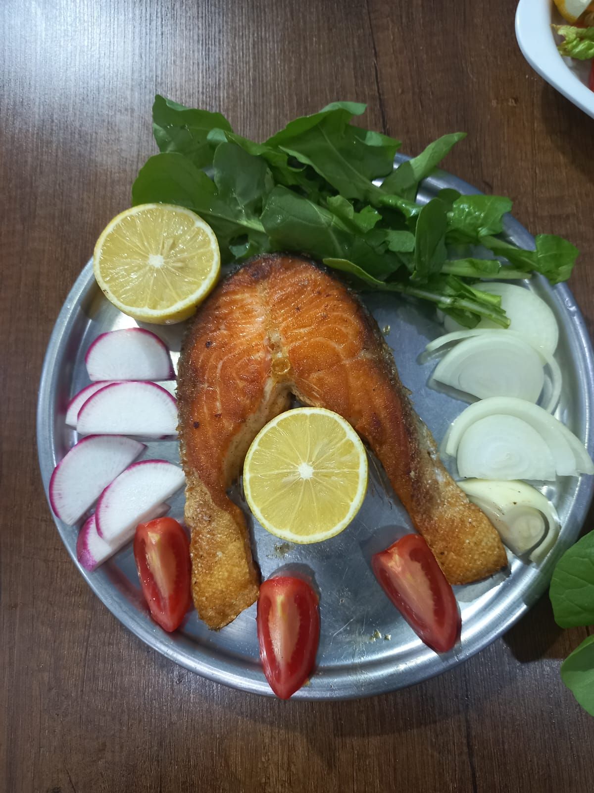 Izgara Norveç Somon Menü (1 Kişilik)