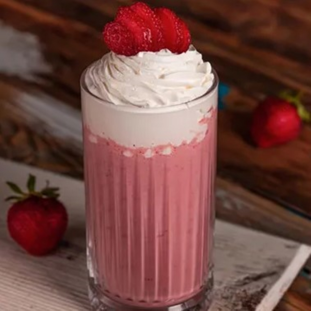 Çilekli Milkshake