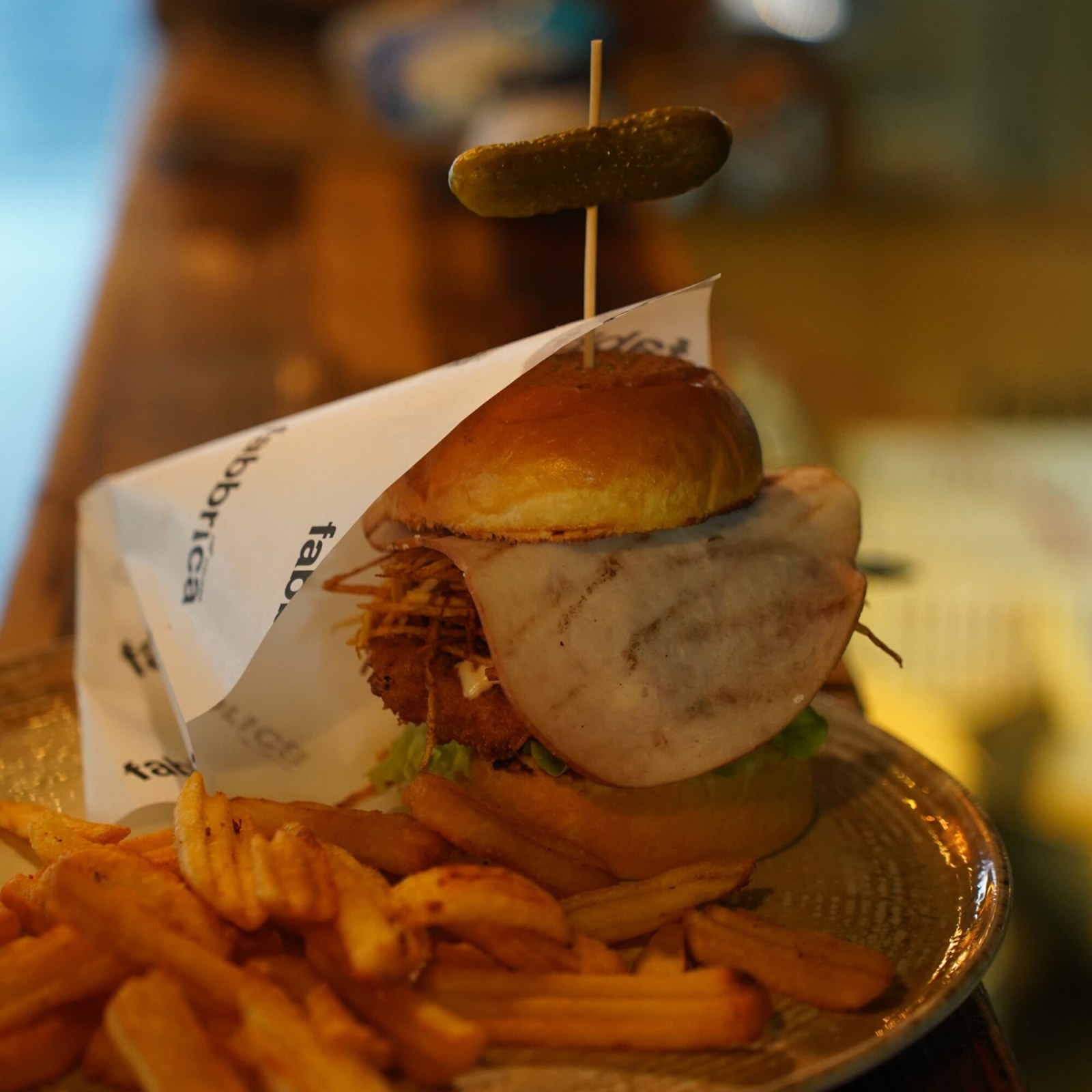 Füme Şnitzel Burger