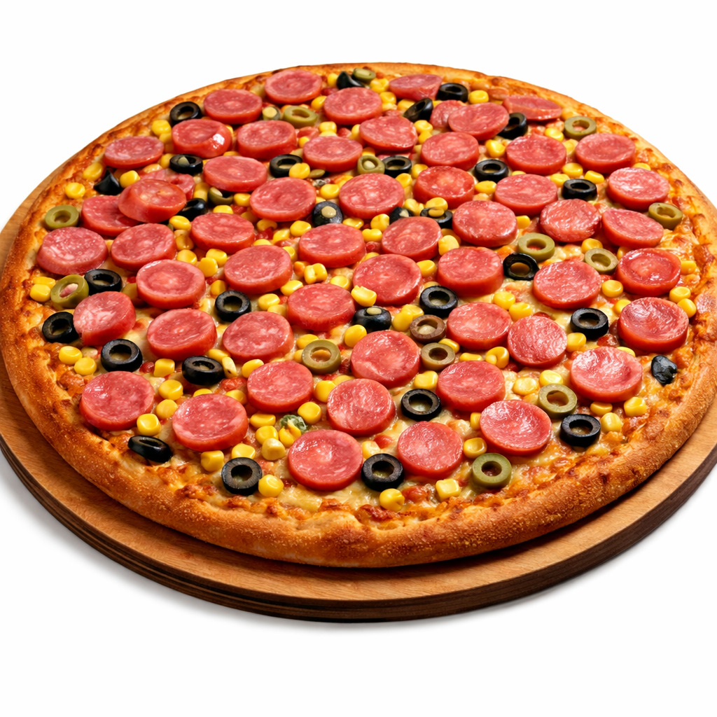 Sosisli Pizza (Orta)