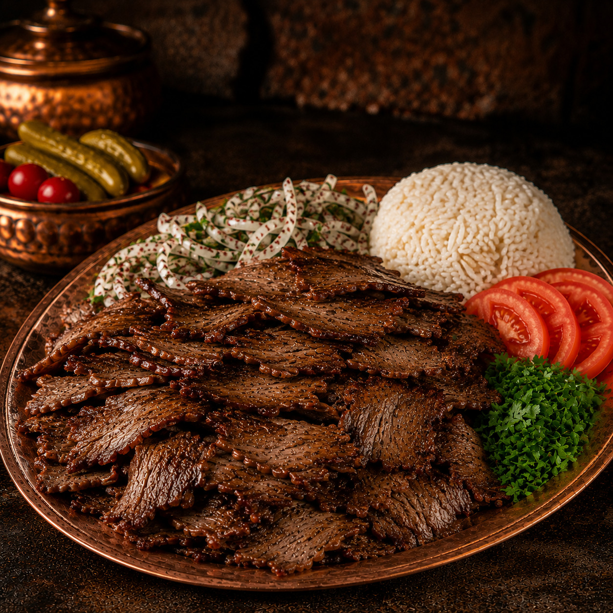 Et Döner Pilav Üstü (Double)