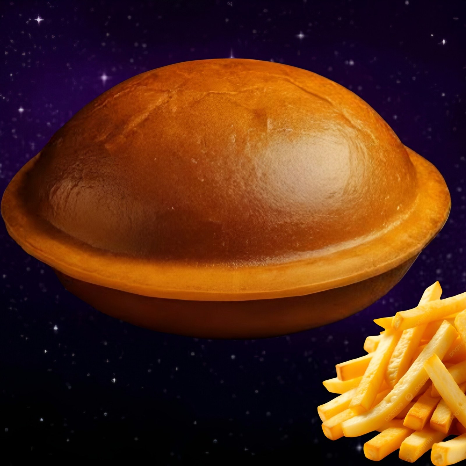 Rocket Chicken UFO Burger