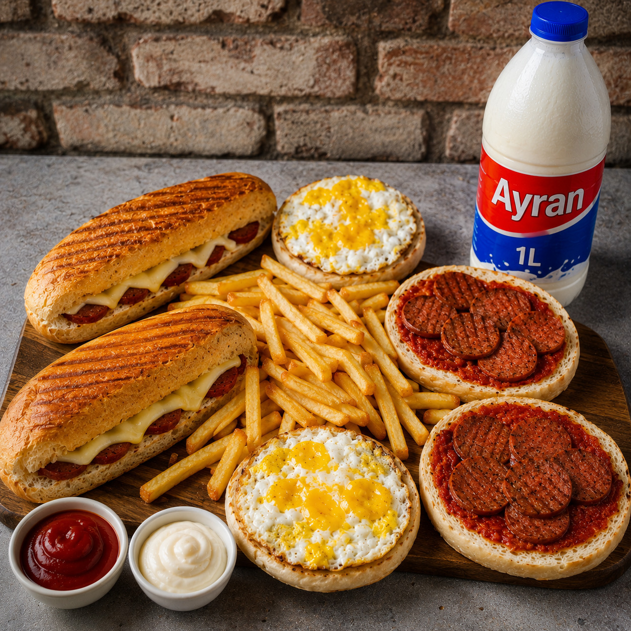 Ailemle Tost Keyfi Menüsü