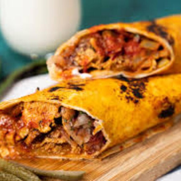 Barbecue Soslu Et Döner Dürüm Gurme Yaprak Döner