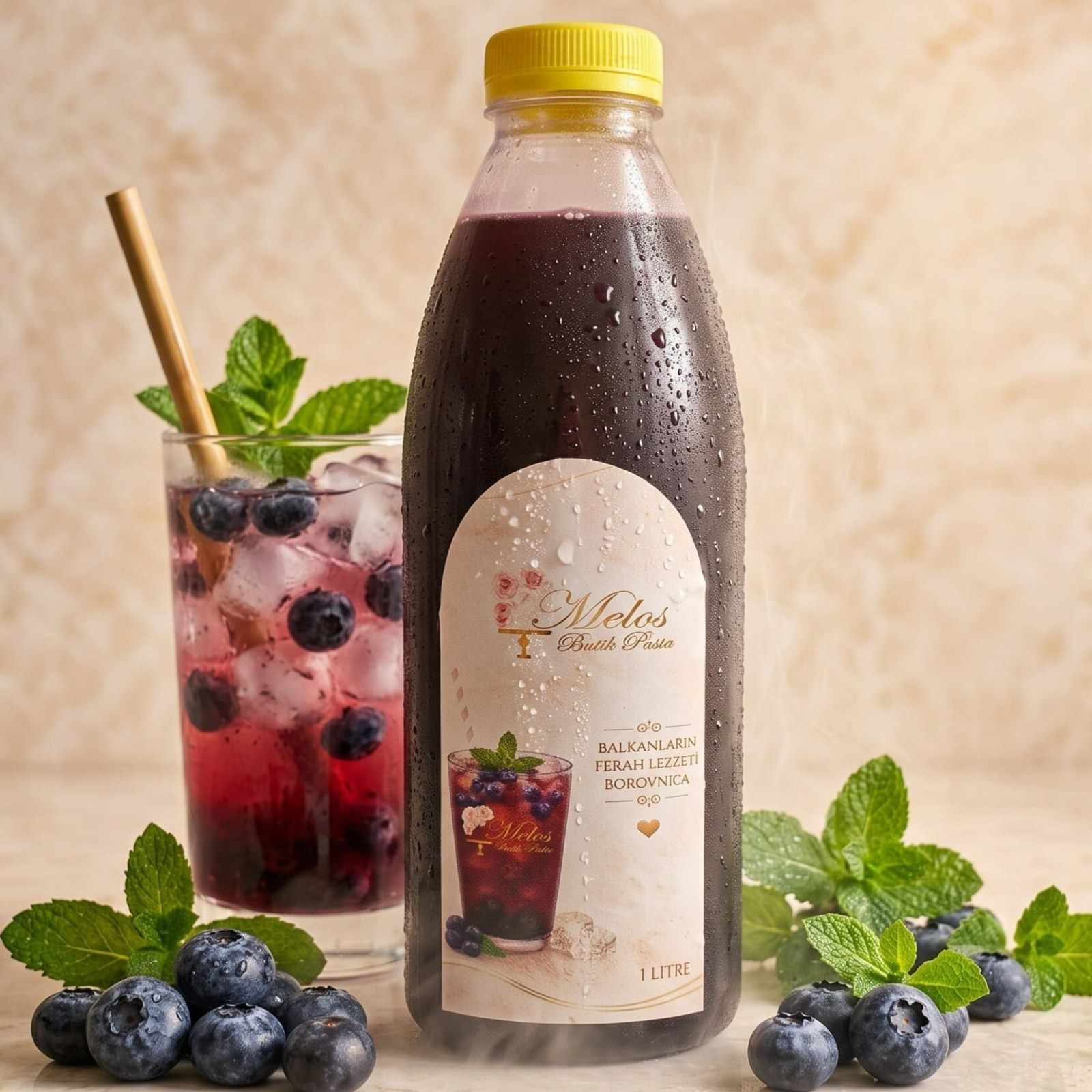 Ev Yapımı Borovnica - 1 Litre