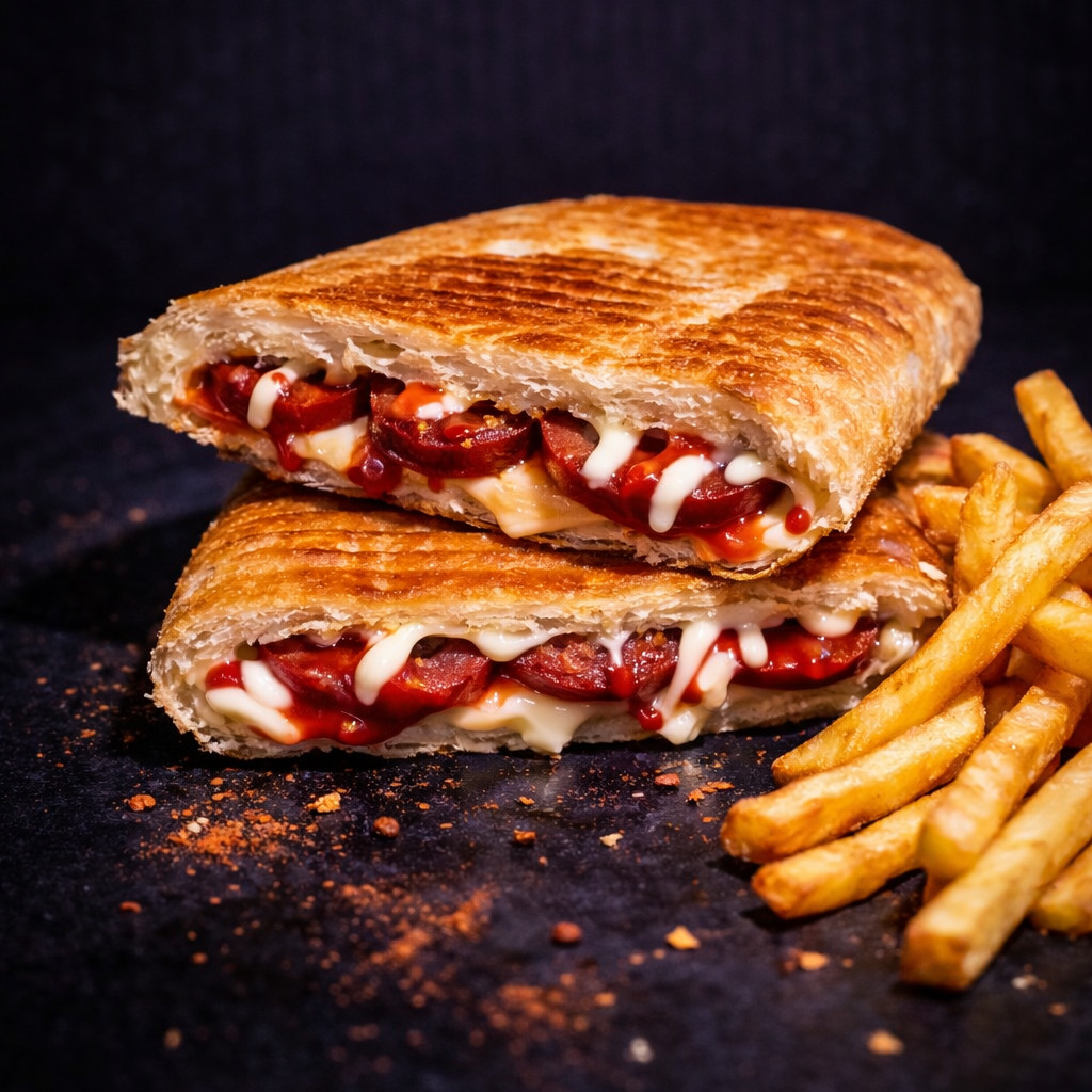 Sanayi Tost'u Sucuklu Kaşarlı