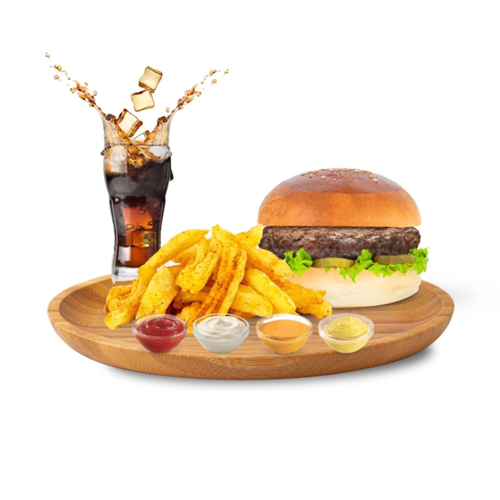 Garage Et Burger İçecekli