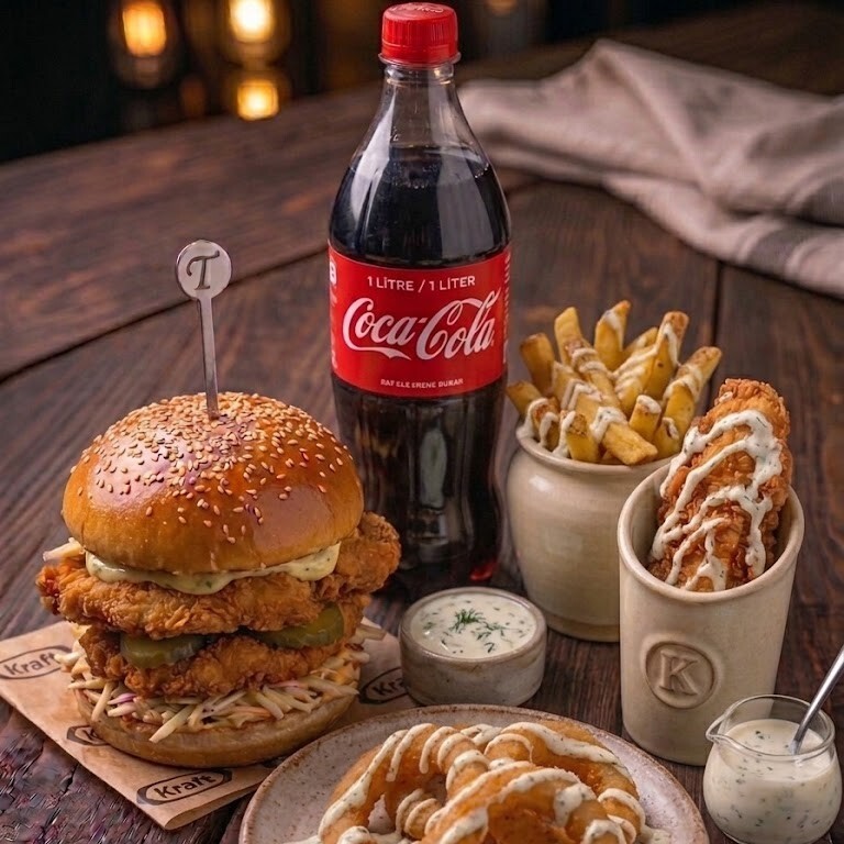 Ranch Tek Kişilik Dev Menü