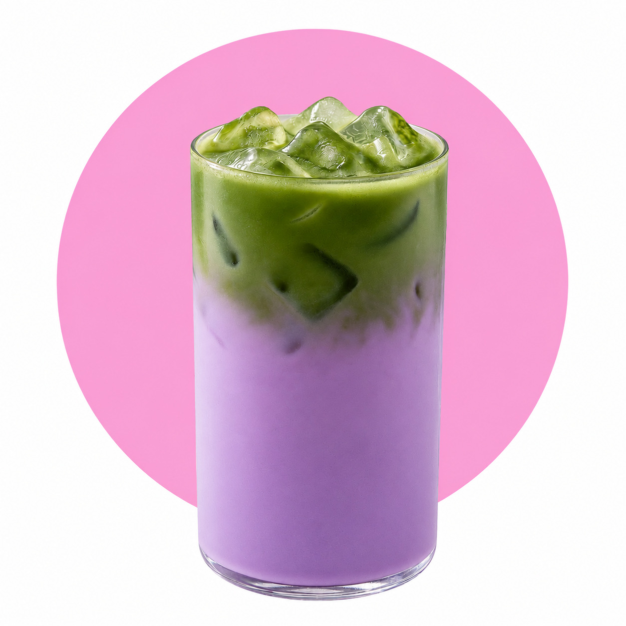 Ube Matcha Latte
