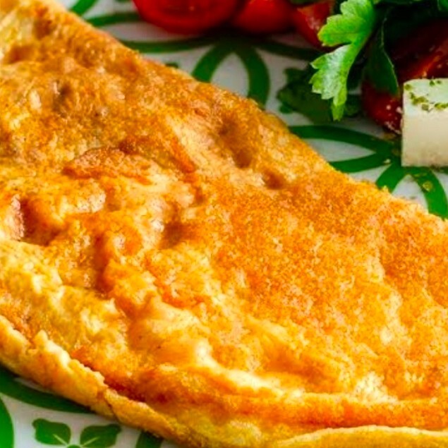 Bol Kaşarlı Küp Patatesli Omlet