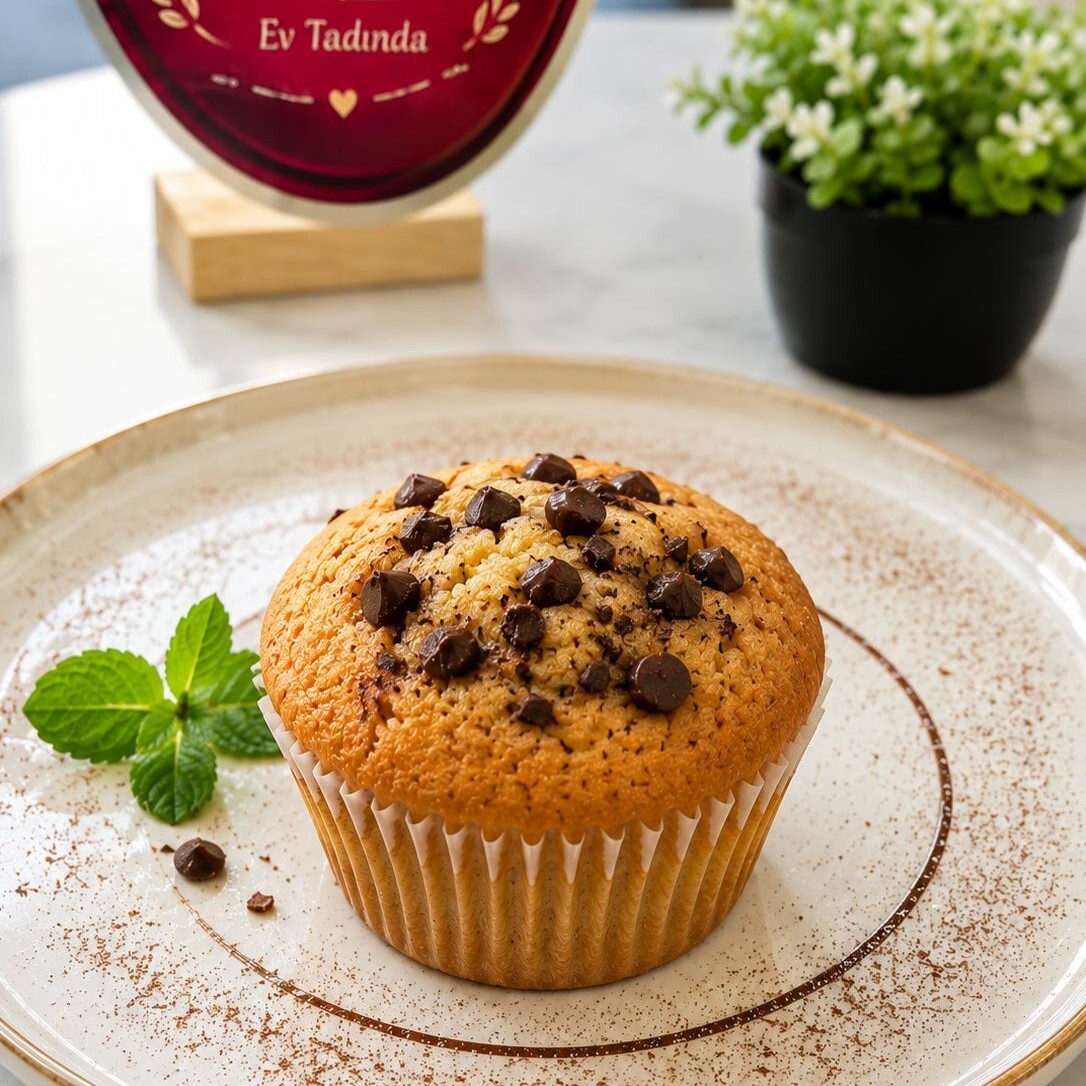 Damla Çikolatalı Muffin Kek