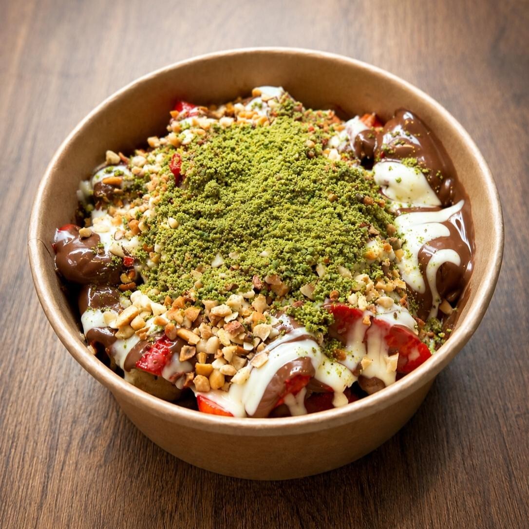 Belçika Bowl (Kova) Waffle
